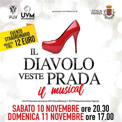 il diavolo veste prada teatro amatoriale vigonza 10 novembre|Il Diavolo veste Prada .